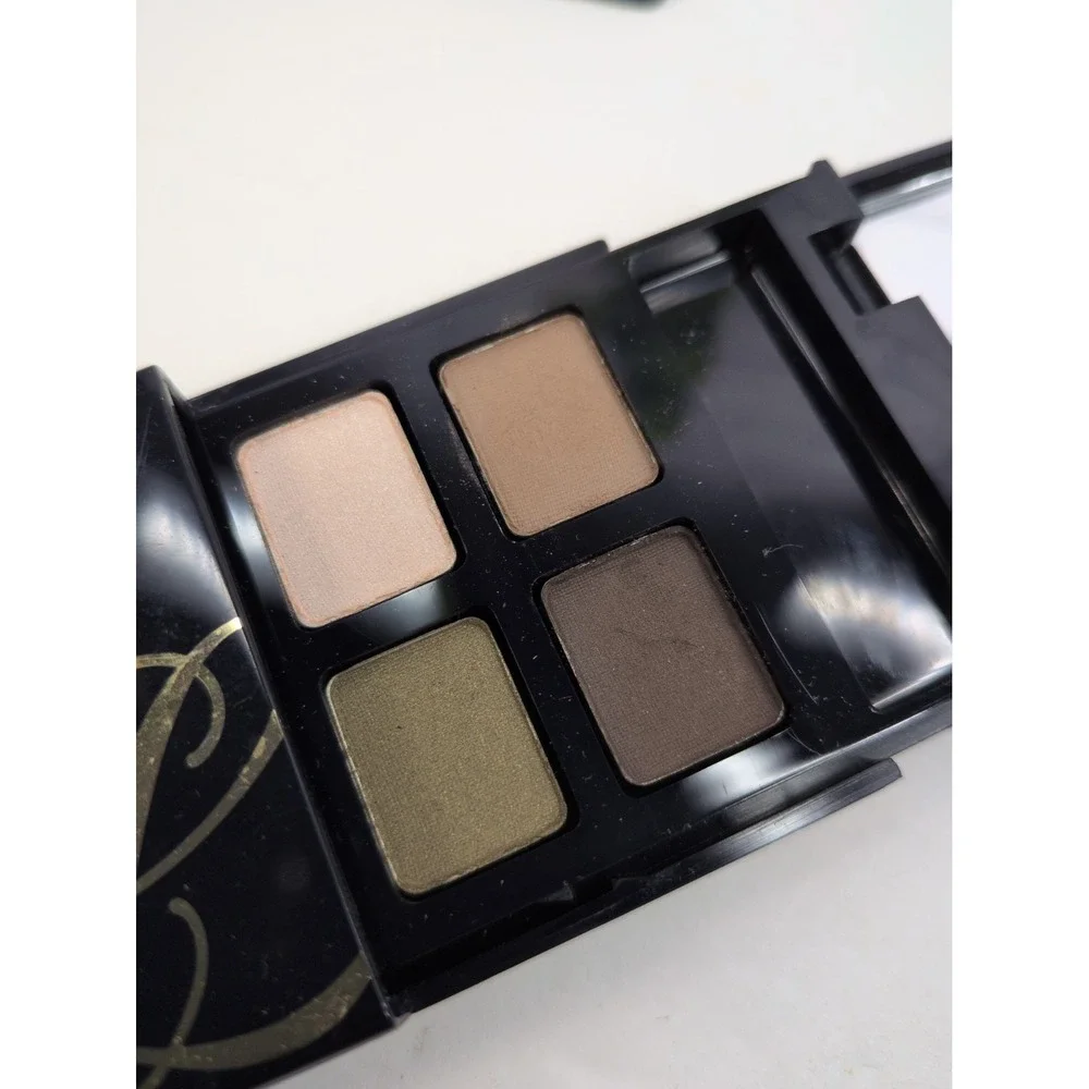 LOT2😍Estee Lauder PureColor Eye Shadow Quad Safari Wild SableLavish Mink Mirror